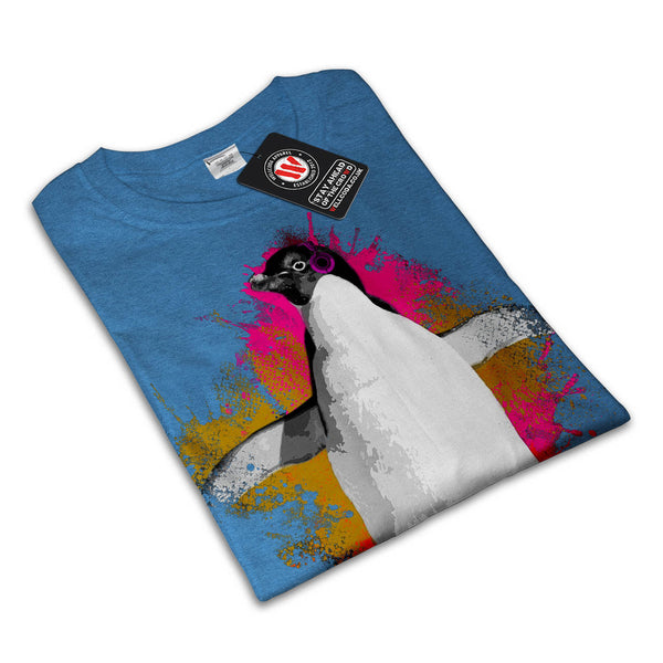 Penguin Music Fan Mens T-Shirt