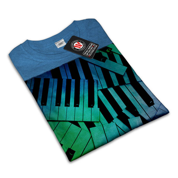 Keybord Play Music Mens T-Shirt