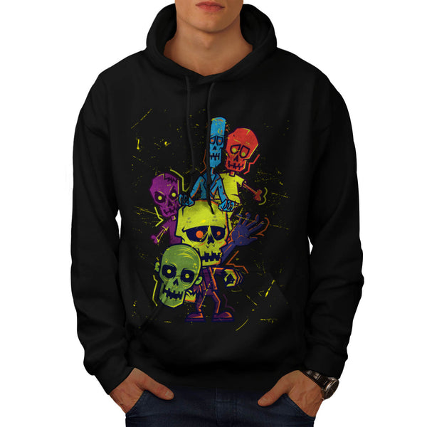 Zombie Apocalypse Mens Hoodie