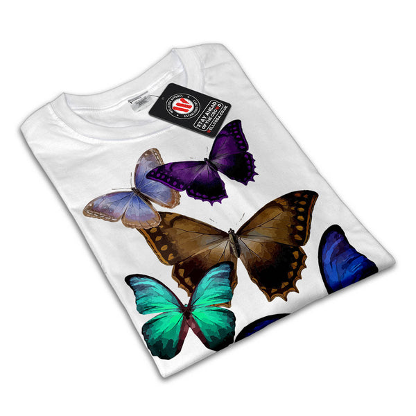 Butterfly Multicolor Mens T-Shirt