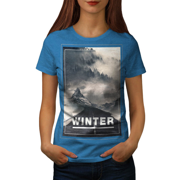 Cold Winter Beauty Womens T-Shirt