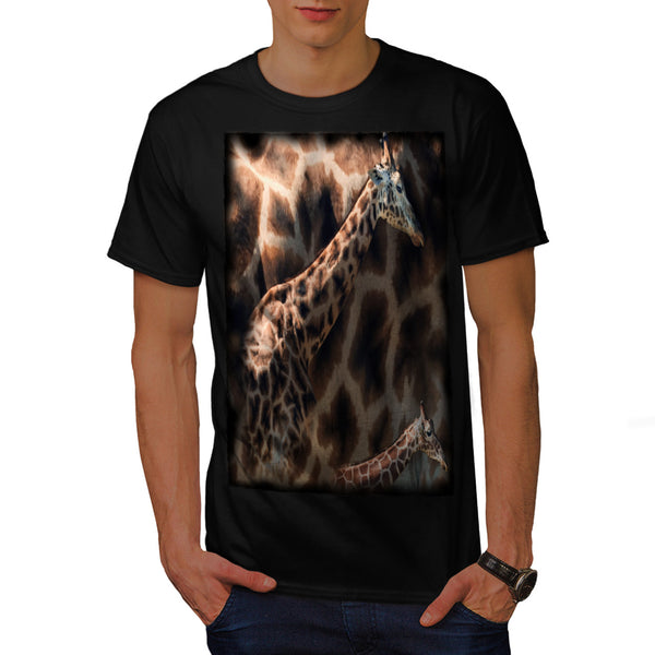 Long Giraffe Neck Mens T-Shirt