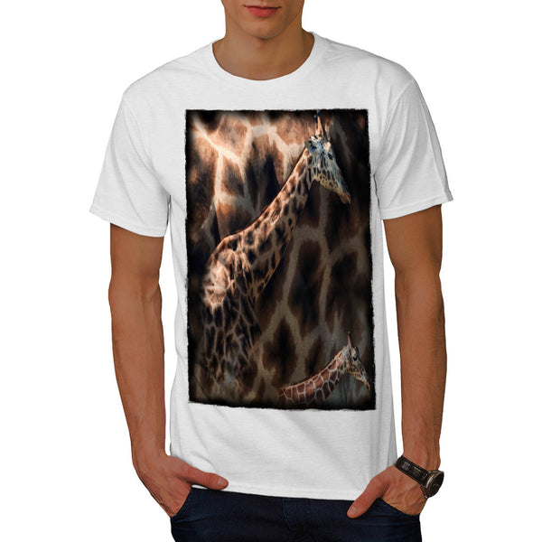 Long Giraffe Neck Mens T-Shirt