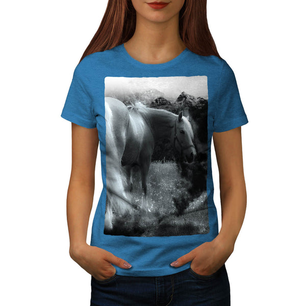 Mountainside Horse Womens T-Shirt