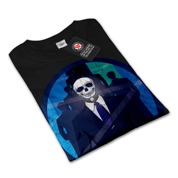 Skull Costume Cult Mens Long Sleeve T-Shirt