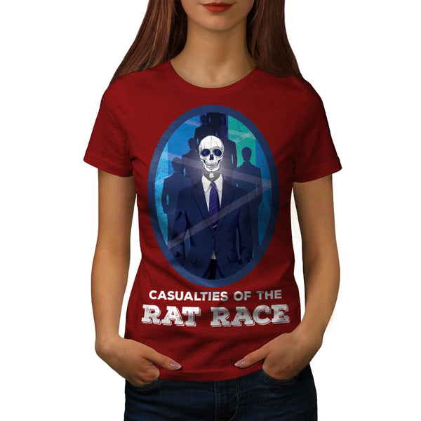 Skull Costume Cult Womens T-Shirt