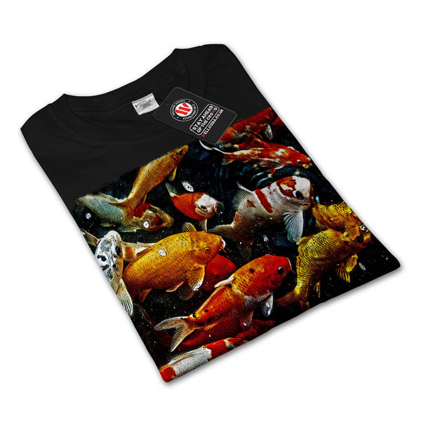 Fish World Style Mens Long Sleeve T-Shirt