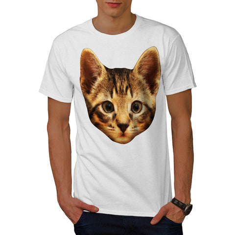 Lovely Kitten Eye Mens T-Shirt