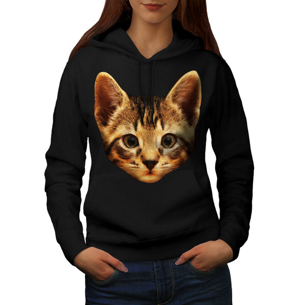 Lovely Kitten Eye Womens Hoodie