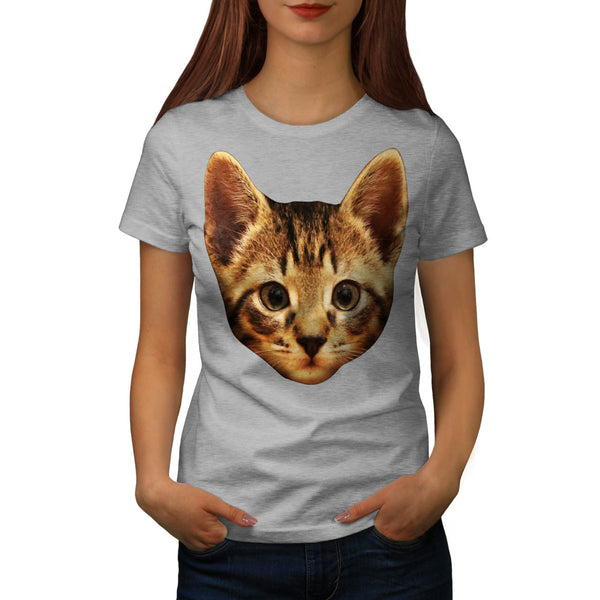 Lovely Kitten Eye Womens T-Shirt