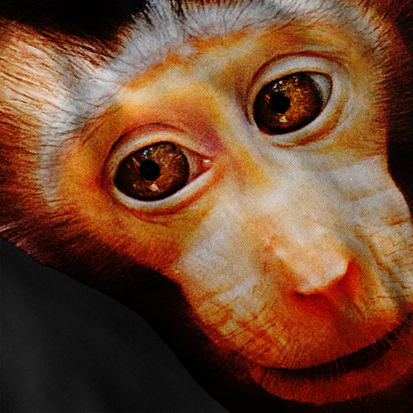 Interested Monkey Mens Hoodie