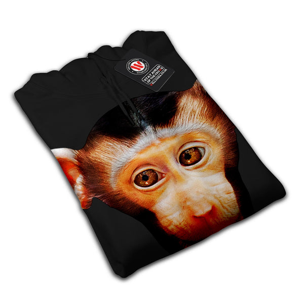 Interested Monkey Mens Hoodie