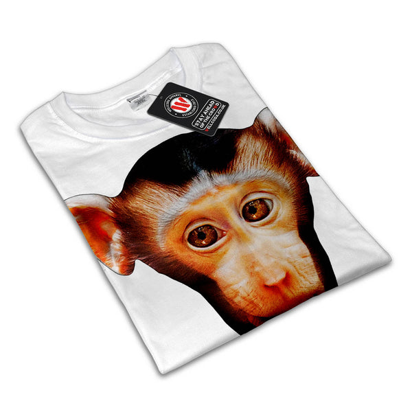 Interested Monkey Mens T-Shirt