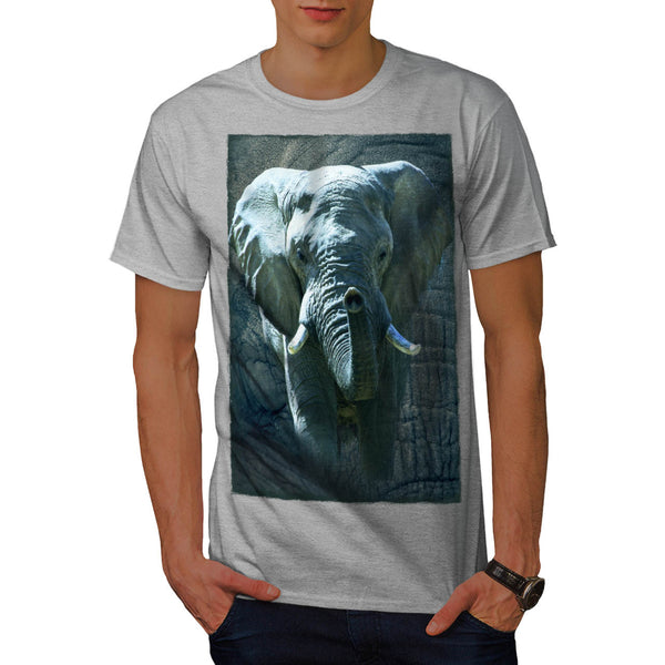 Huge Elephant Walk Mens T-Shirt