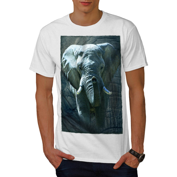 Huge Elephant Walk Mens T-Shirt