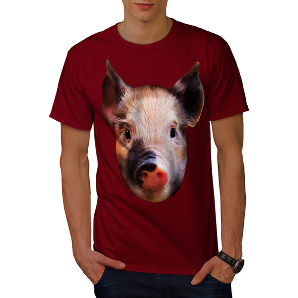 Adorable Piggy Nose Mens T-Shirt