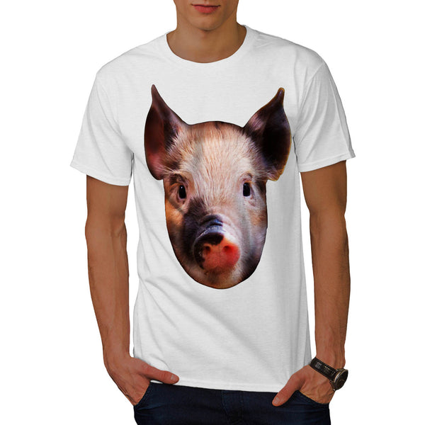 Adorable Piggy Nose Mens T-Shirt