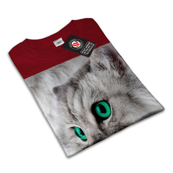 Cute Looking Kitten Womens T-Shirt