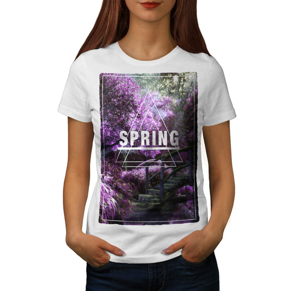 Spring Time Prism Womens T-Shirt