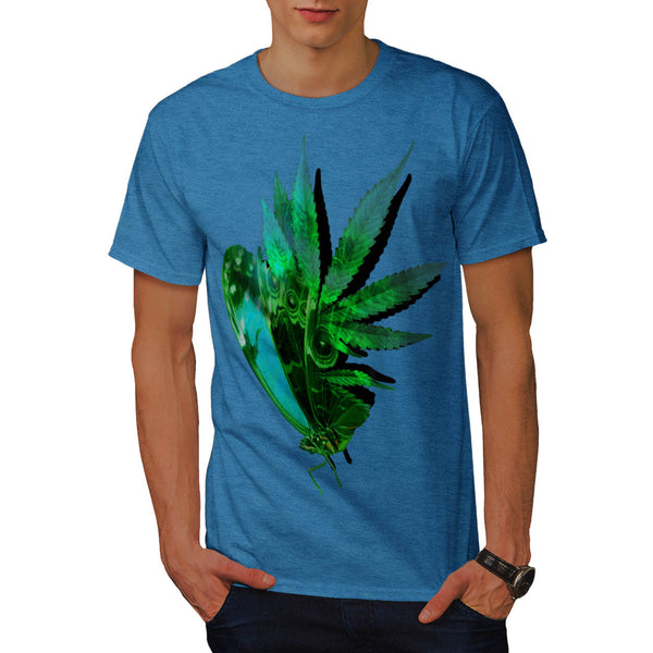 Marijuana Butterfly Mens T-Shirt