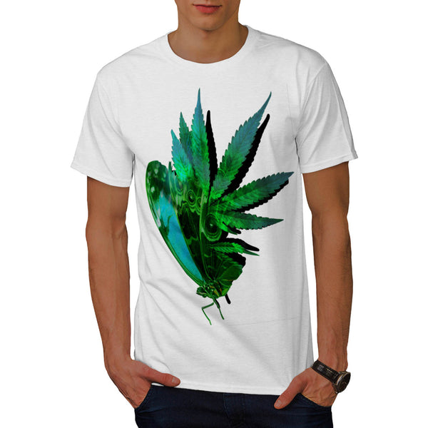 Marijuana Butterfly Mens T-Shirt