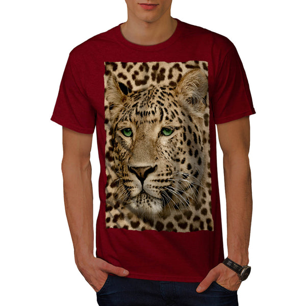 Leopard Fur Pattern Mens T-Shirt