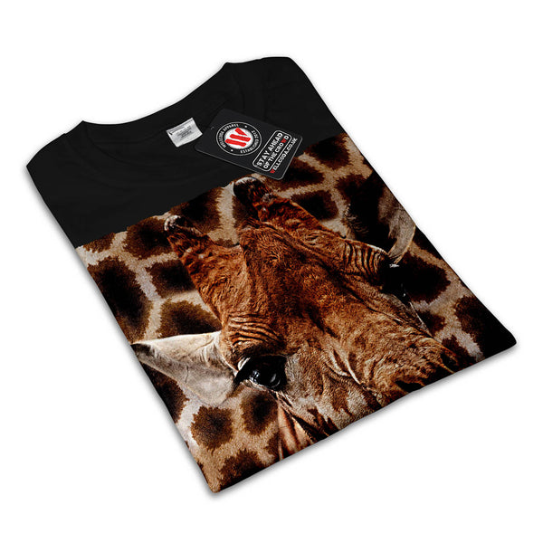 Giraffe Coat Pattern Mens T-Shirt