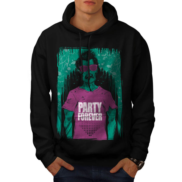 Zombie Monster Party Mens Hoodie