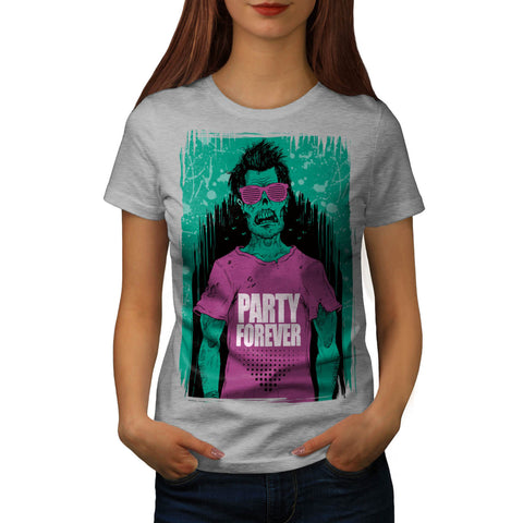 Zombie Monster Party Womens T-Shirt
