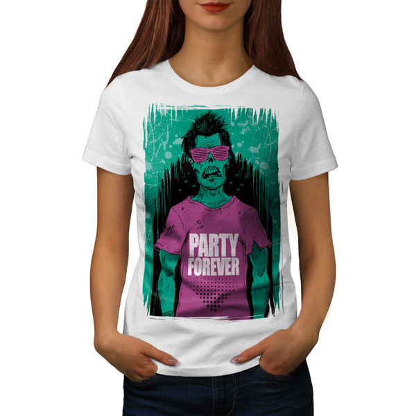 Zombie Monster Party Womens T-Shirt