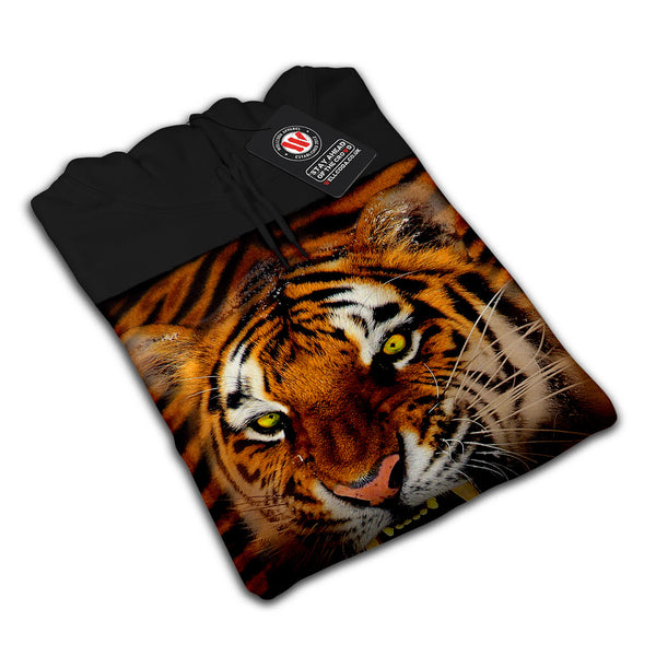 Furious Tiger Look Mens Hoodie