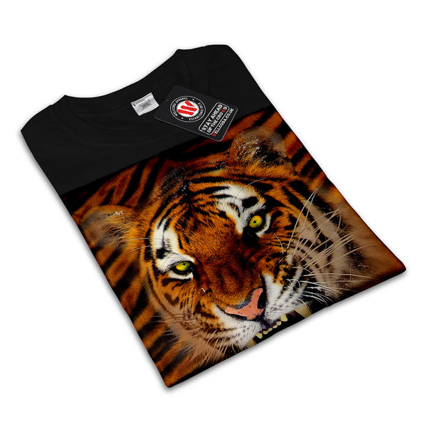 Furious Tiger Look Womens T-Shirt