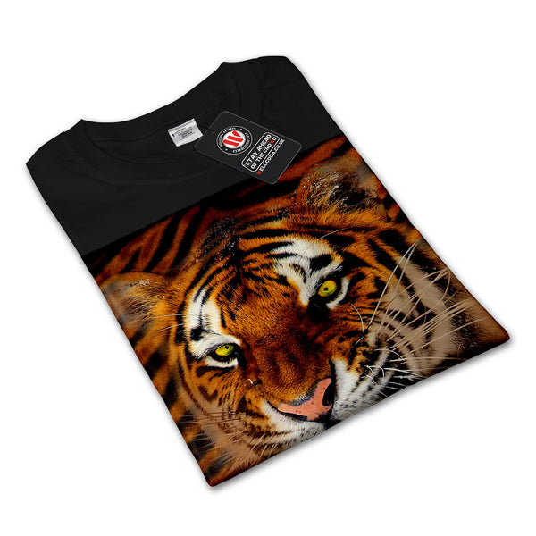 Furious Tiger Look Mens Long Sleeve T-Shirt