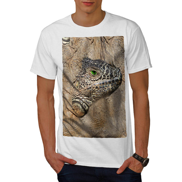 Savannah Lizard Head Mens T-Shirt
