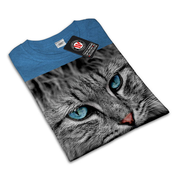 Majestic Kitten Face Womens T-Shirt