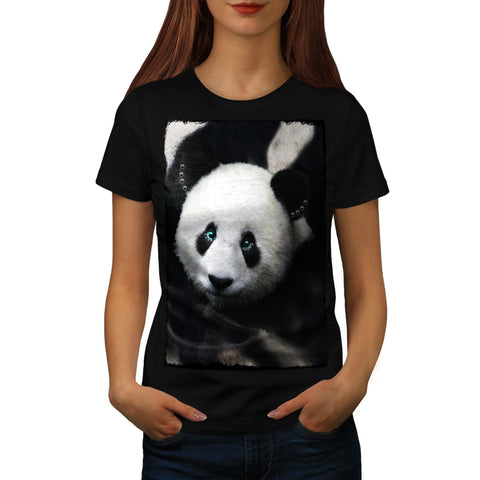 Giant Panda Bear Womens T-Shirt