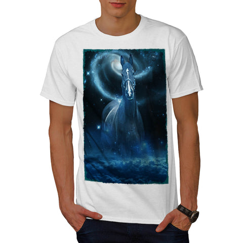 Universe Horse Run Mens T-Shirt