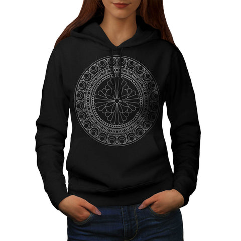 Indian Style Pattern Womens Hoodie