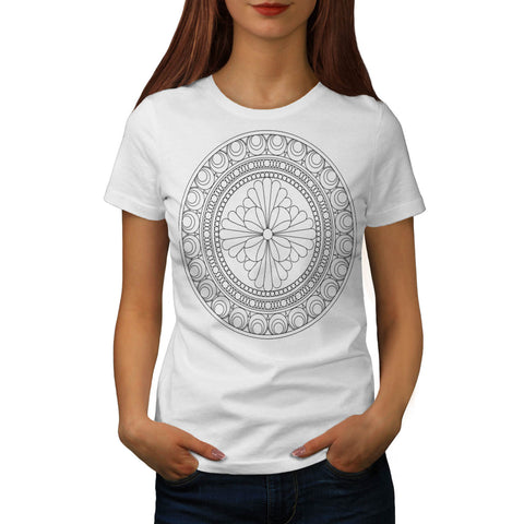 Indian Style Pattern Womens T-Shirt