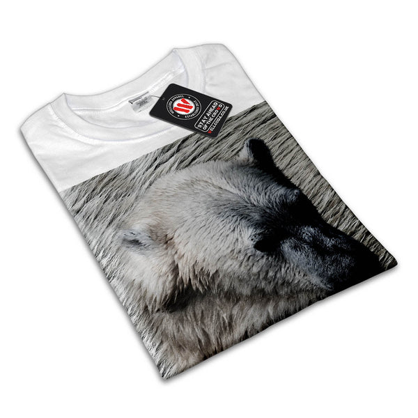 Polar Bear White Fur Womens T-Shirt