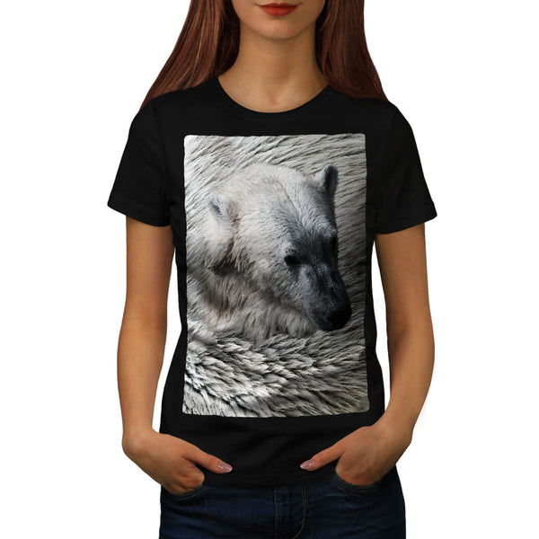 Polar Bear White Fur Womens T-Shirt