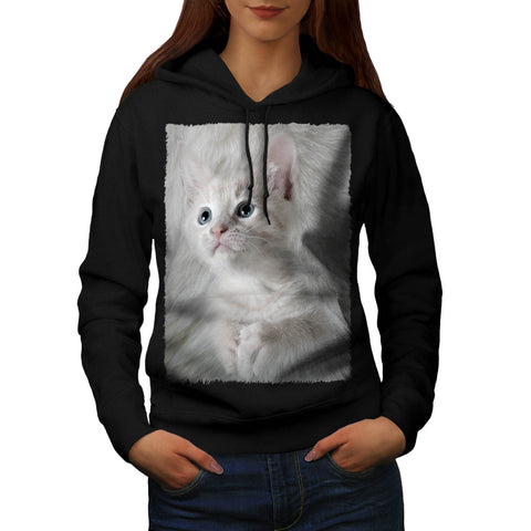 Pet Pussy Cat Look Womens Hoodie