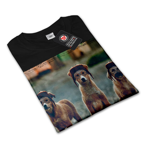Puppy Street Gang Womens Long Sleeve T-Shirt