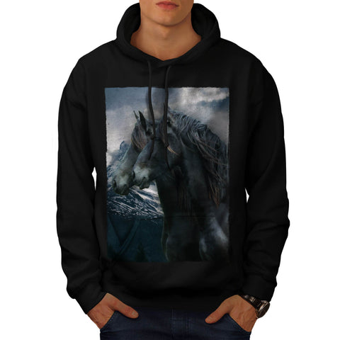 Free Spirit Horse Mens Hoodie