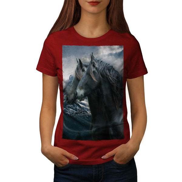 Free Spirit Horse Womens T-Shirt