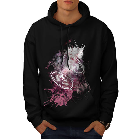 Music Headphone Love Mens Hoodie