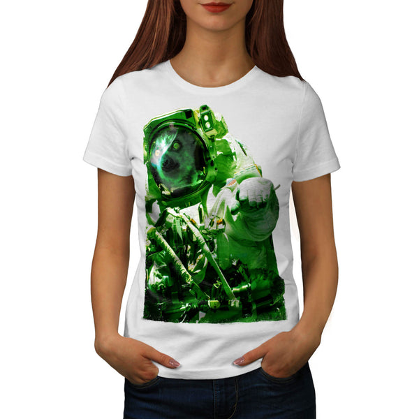 Lemur Cosmonaut Suit Womens T-Shirt