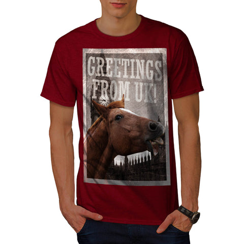 Greeting From UK Mens T-Shirt