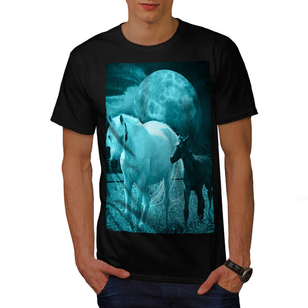 Stallion Friendship Mens T-Shirt