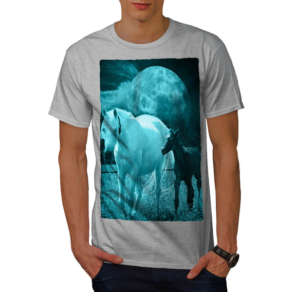 Stallion Friendship Mens T-Shirt